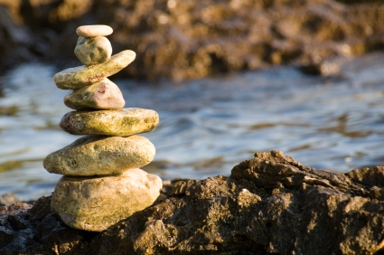 Stacked stones